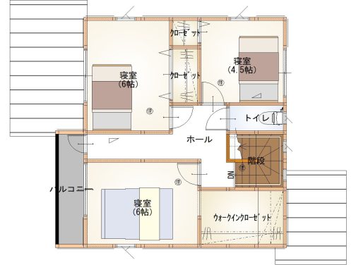 2階(間取)